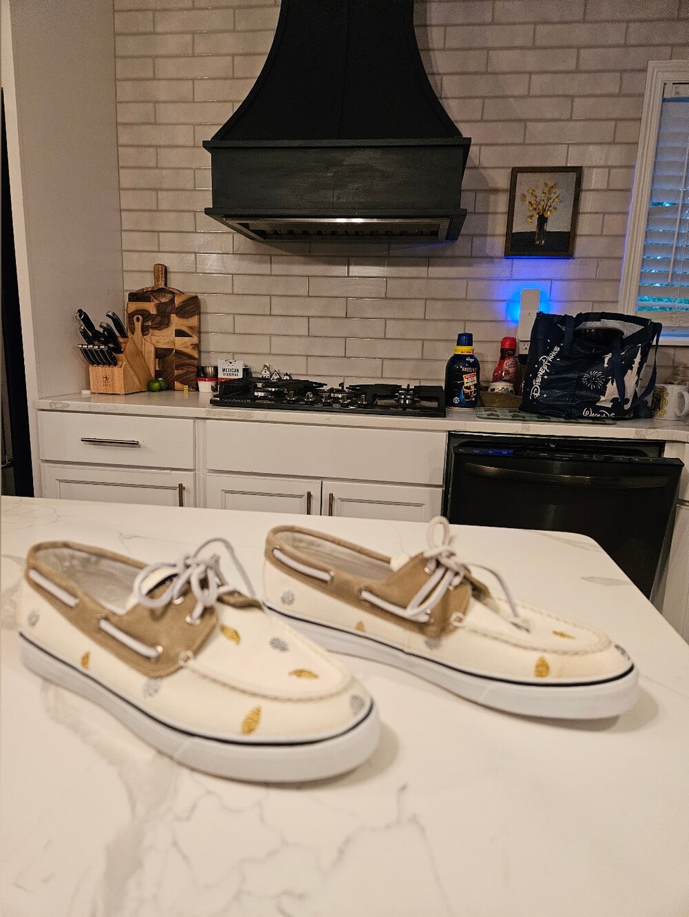 Sperry Nautical Top-Sider Women's Bahama Boat Shoe Size 10M Metallic Shells